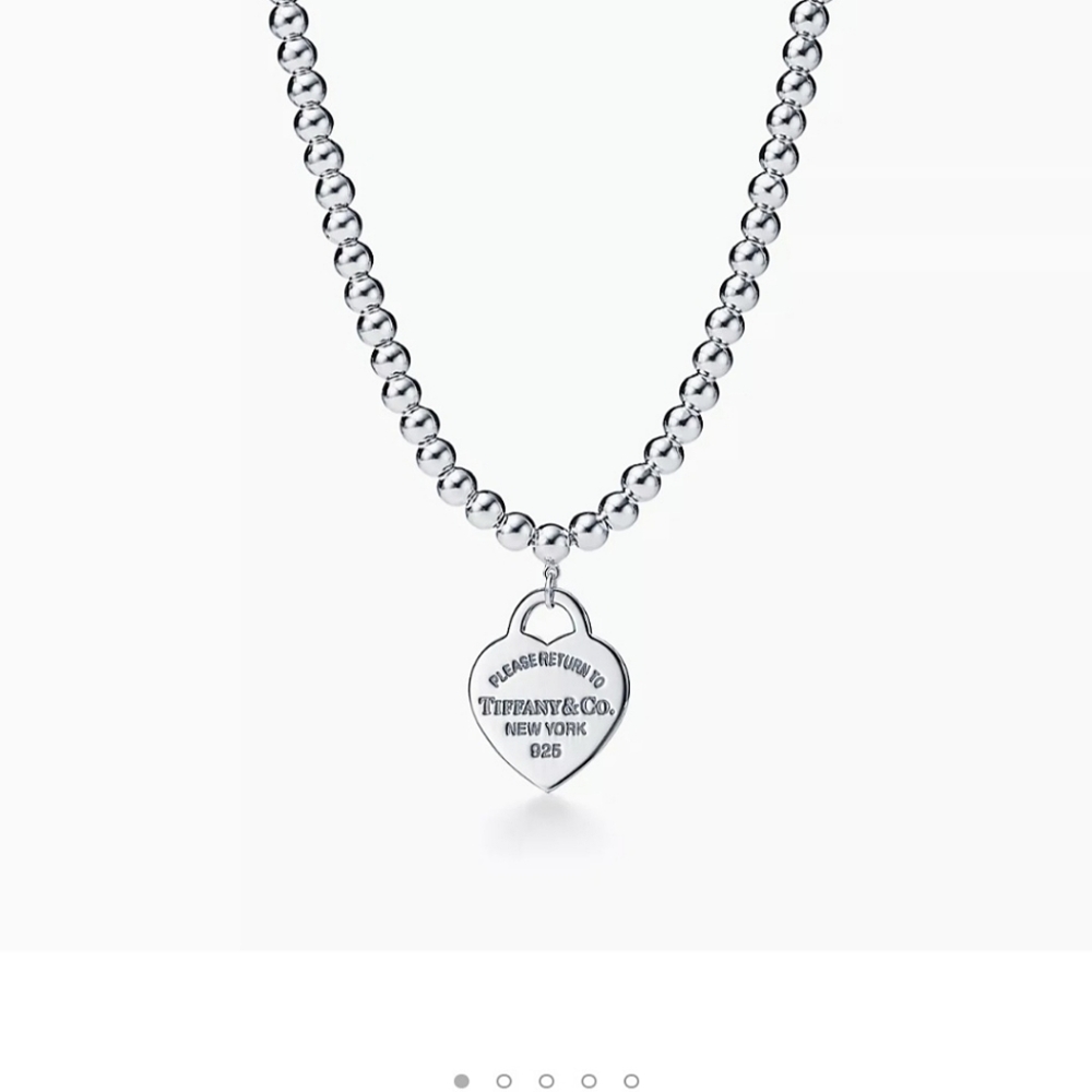 Return to Tiffany's heart necklace